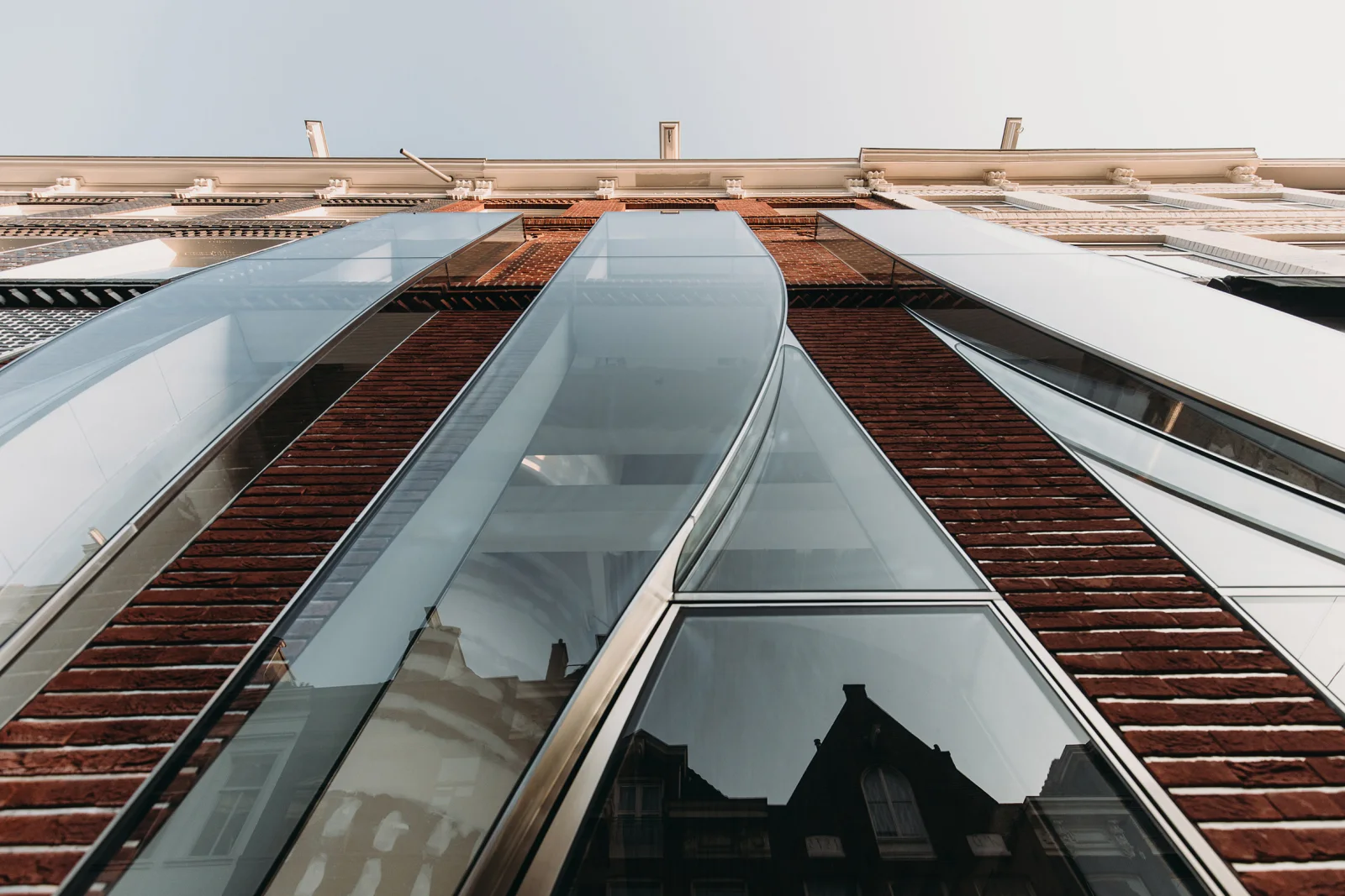 Looking up