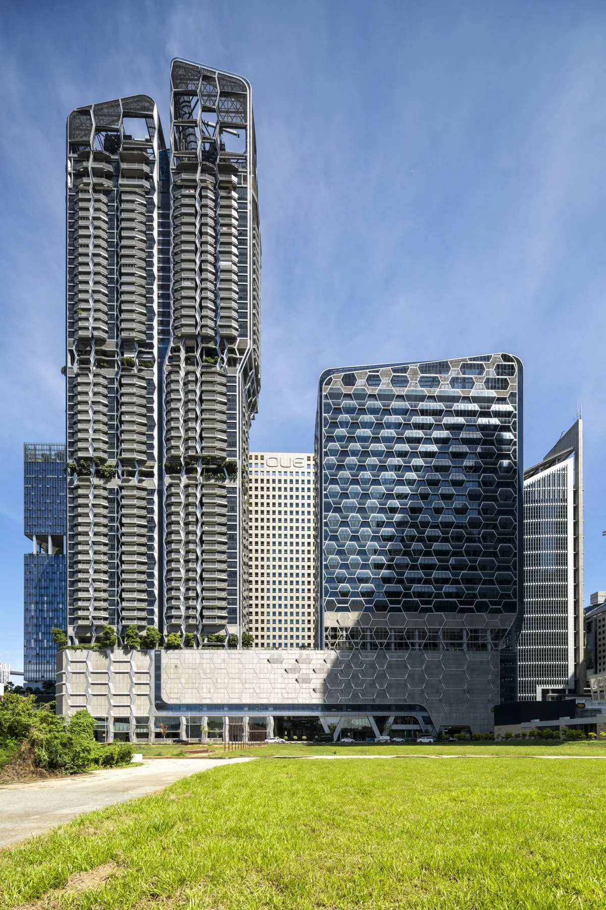 The residential tower